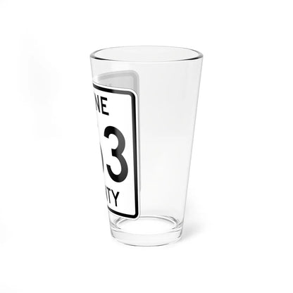 Wayne County Route 363 OH (Ohio) (Road Sign) Pint Glss 16oz - Go Mug Yourself