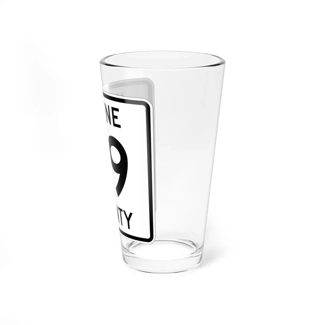Wayne County Route 79 OH (Ohio) (Road Sign) Pint Glass 16oz - Go Mug Yourself