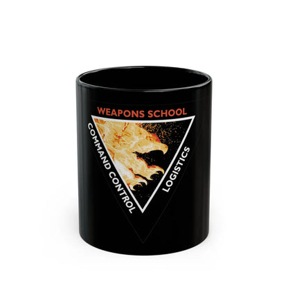 Weapons School Command Control Logistics (U.S. Navy) Black Coffee Mug-11oz-Go Mug Yourself