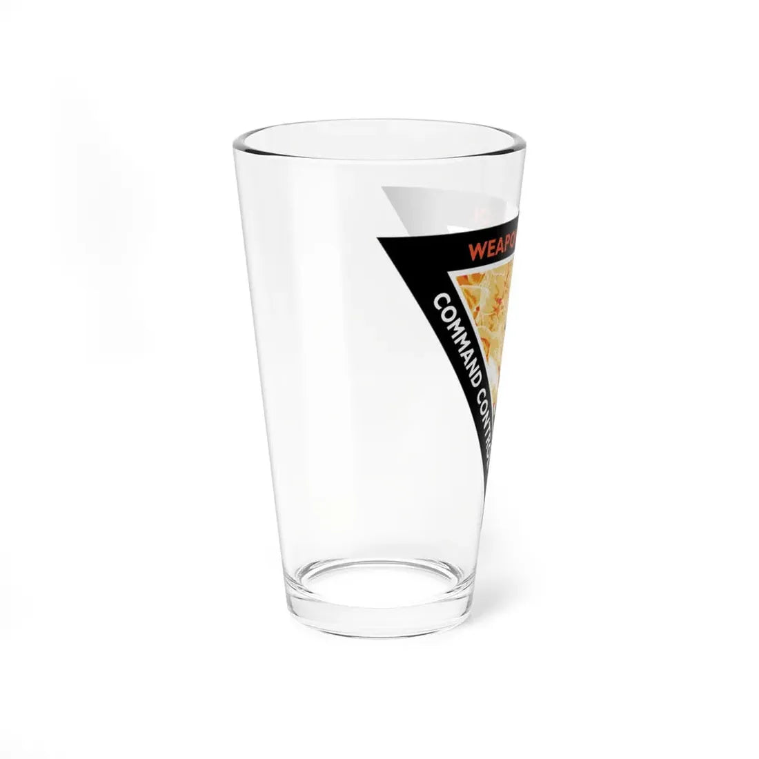 Weapons School Command Control Logistics (U.S. Navy) Pint Glass 16oz - Go Mug Yourself