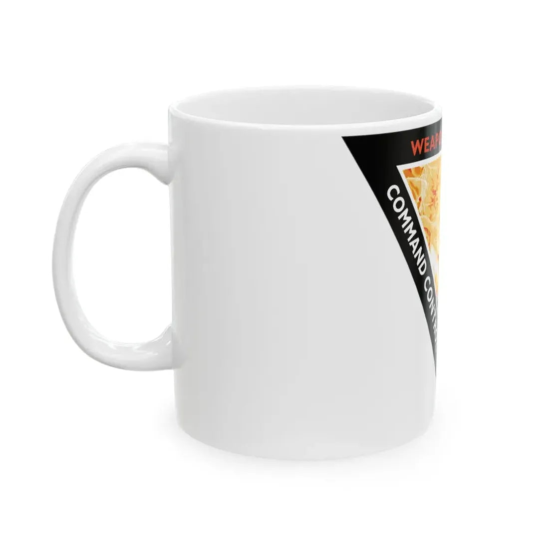 Weapons School Command Control Logistics (U.S. Navy) White Coffee Mug - Go Mug Yourself