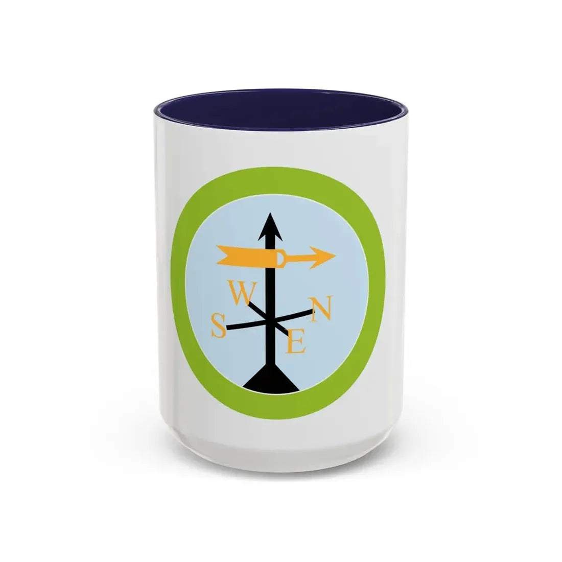 Weather (Boy Scout Merit Badge) Accent Coffee Mug 15oz Navy - Go Mug Yourself