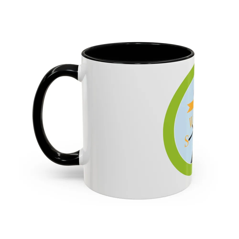 Weather (Boy Scout Merit Badge) Accent Coffee Mug-Go Mug Yourself