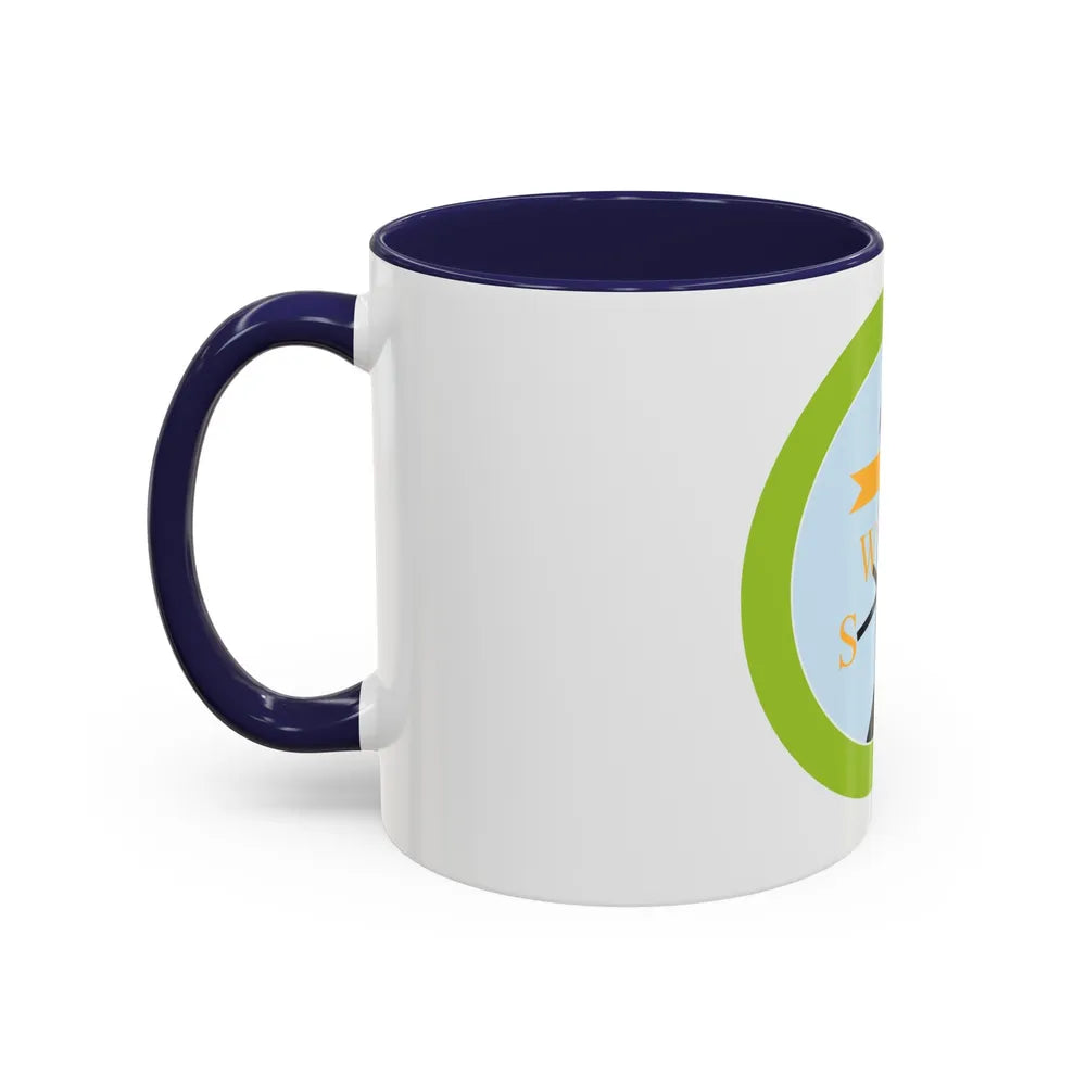 Weather (Boy Scout Merit Badge) Accent Coffee Mug-Go Mug Yourself