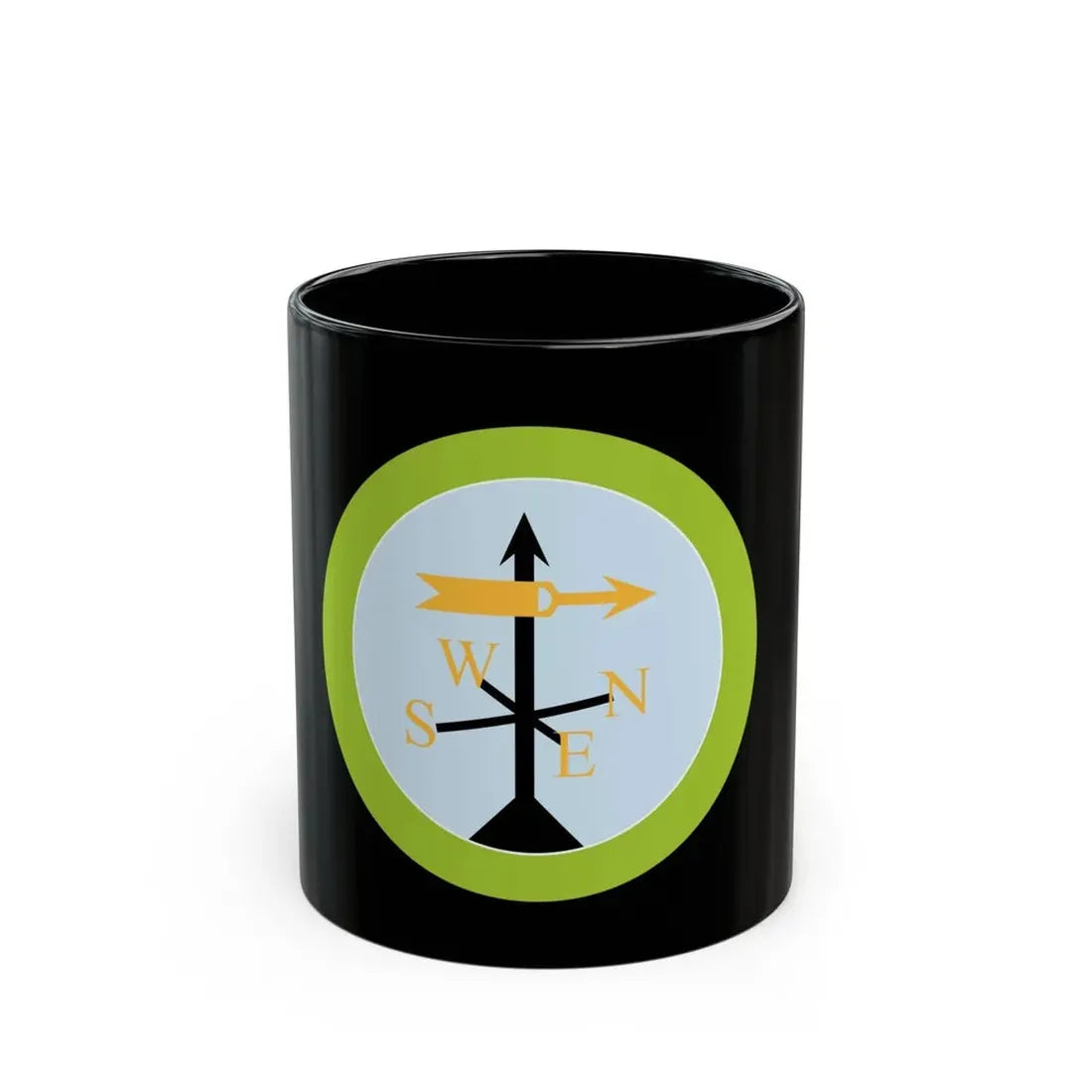 Weather (Boy Scout Merit Badge) Black Coffee Mug 11oz - Go Mug Yourself