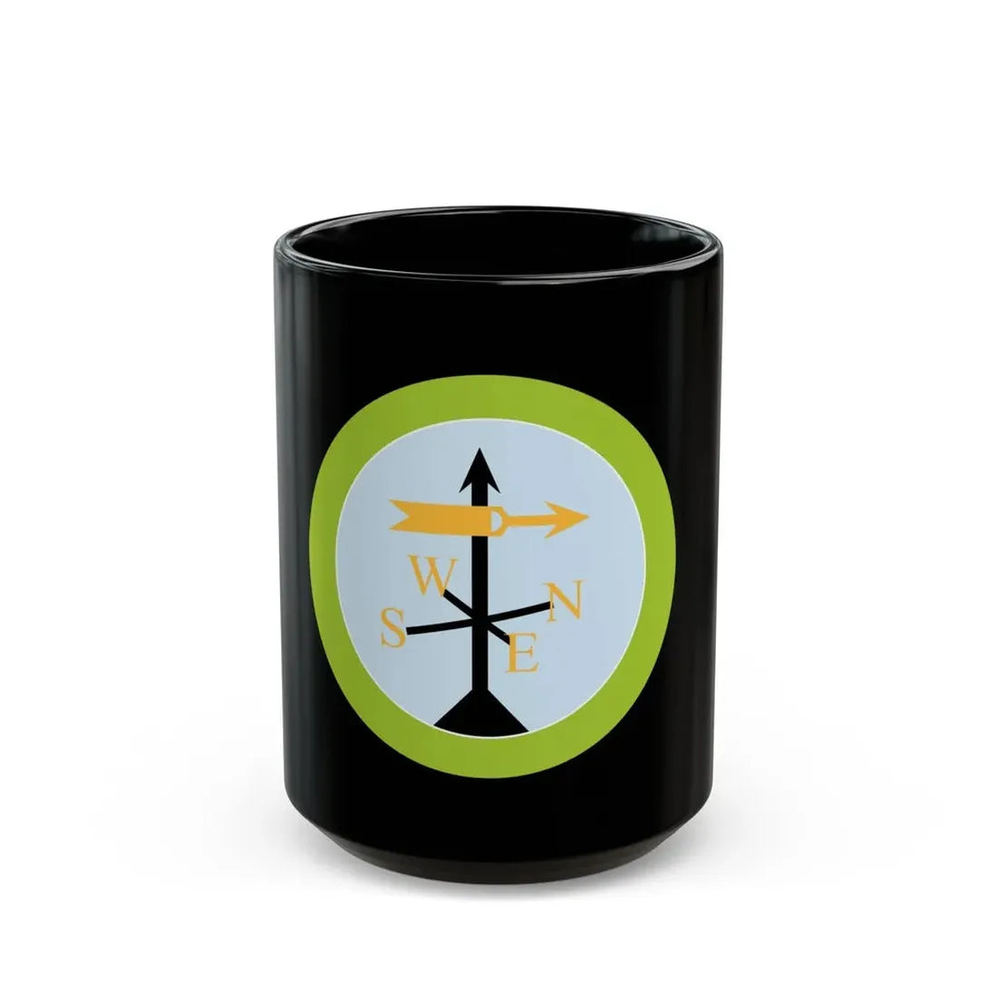 Weather (Boy Scout Merit Badge) Black Coffee Mug 15oz - Go Mug Yourself