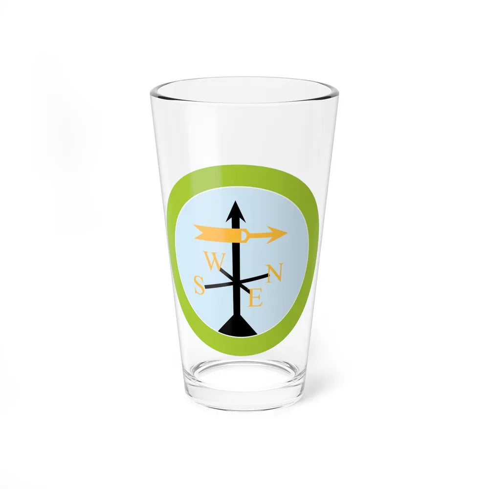 Weather (Boy Scout Merit Badge) Pint Glass 16oz-16oz-Go Mug Yourself