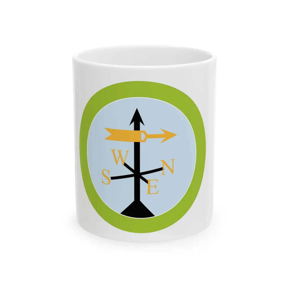 Weather (Boy Scout Merit Badge) White Coffee Mug-11oz-Go Mug Yourself