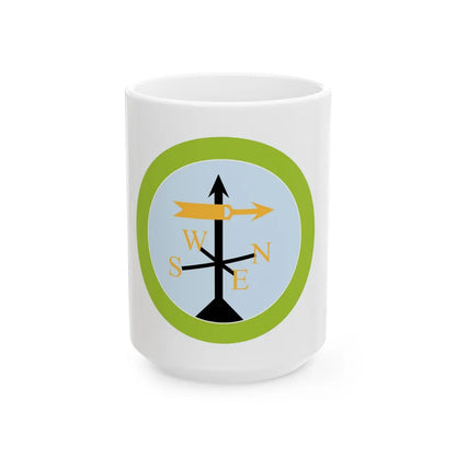 Weather (Boy Scout Merit Badge) White Coffee Mug-15oz-Go Mug Yourself