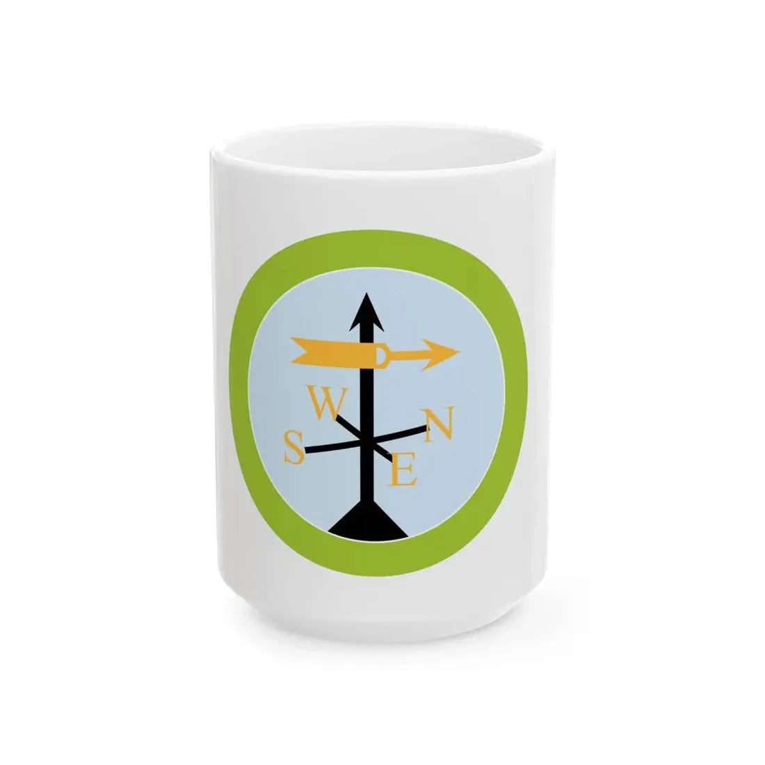 Weather (Boy Scout Merit Badge) White Coffee Mug 15oz - Go Mug Yourself