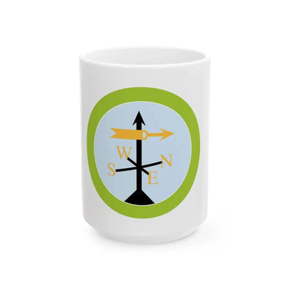 Weather (Boy Scout Merit Badge) White Coffee Mug 15oz - Go Mug Yourself