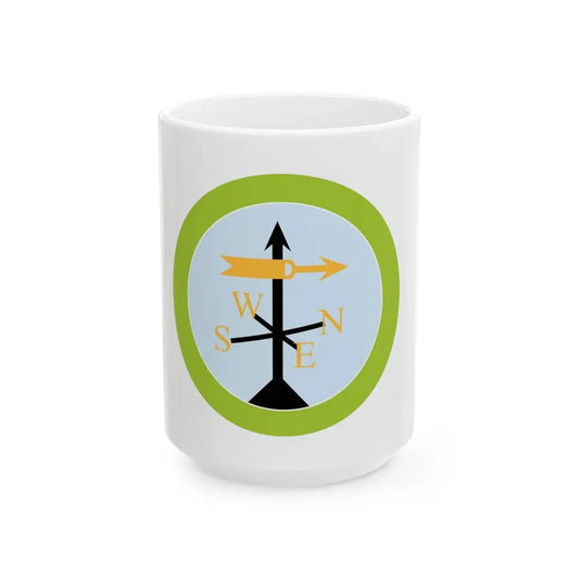 Weather (Boy Scout Merit Badge) White Coffee Mug 15oz - Go Mug Yourself