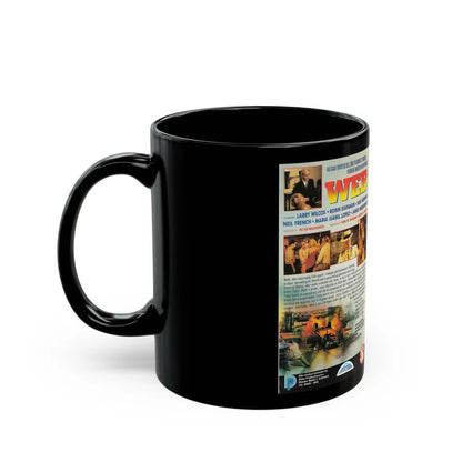 WEB LARRY WILCOX (VHS COVER) - Black Coffee Mug-Go Mug Yourself