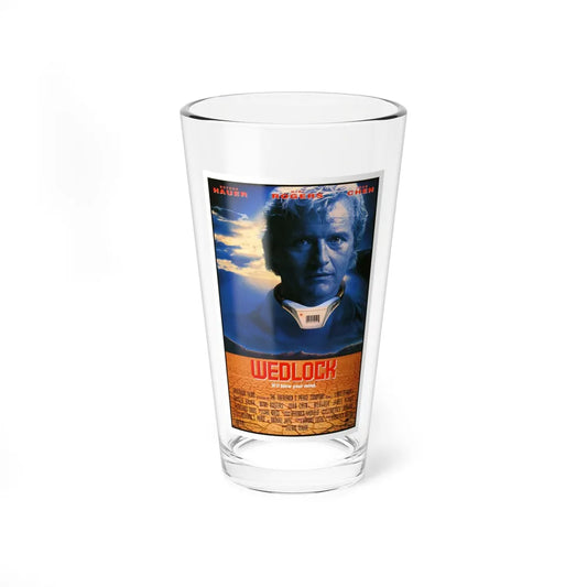 WEDLOCK 1991 Movie Poster - Pint Glass 16oz-16oz-Go Mug Yourself