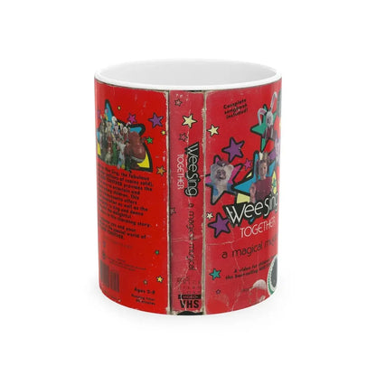 WEE SING TOGETHER A MAGICAL MUSICAL (VHS COVER) - White Coffee Mug 11oz - Go Mug Yourself