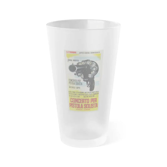 WEEKEND MURDERS (ITALIAN) 1970 Movie Poster - Frosted Pint Glass 16oz 16oz Frosted - Go Mug Yourself