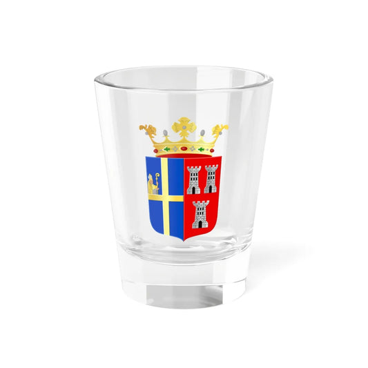 Weerselo wapen (Netherlands) (Coat of Arms) Shot Glass 1.5oz 1.5oz - Go Mug Yourself