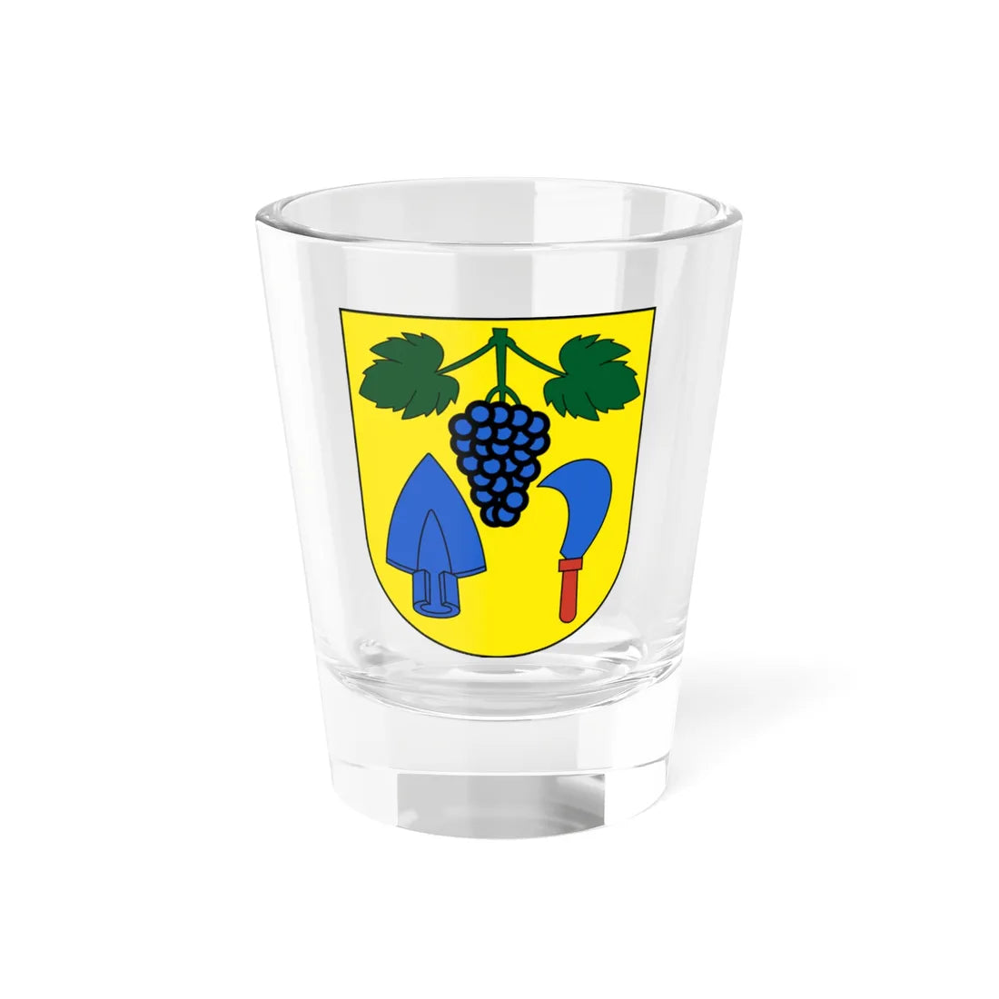 Weiningen-blazon (Switzerland) (Coat of Arms) Shot Glass 1.5oz 1.5oz - Go Mug Yourself