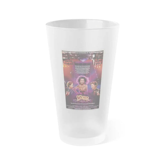 WEIRD SCIENCE 1985 Movie Poster - Frosted Pint Glass 16oz 16oz Frosted - Go Mug Yourself