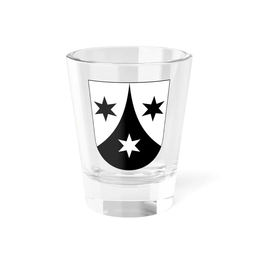 Weisslingen-blazon (Switzerland) (Coat of Arms) Shot Glass 1.5oz 1.5oz - Go Mug Yourself