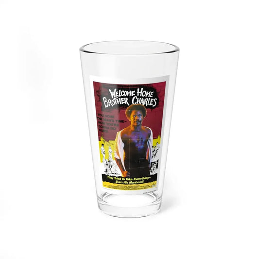 WELCOME HOME BROTHER CHARLES 1975 Movie Poster - Pint Glass 16oz 16oz - Go Mug Yourself