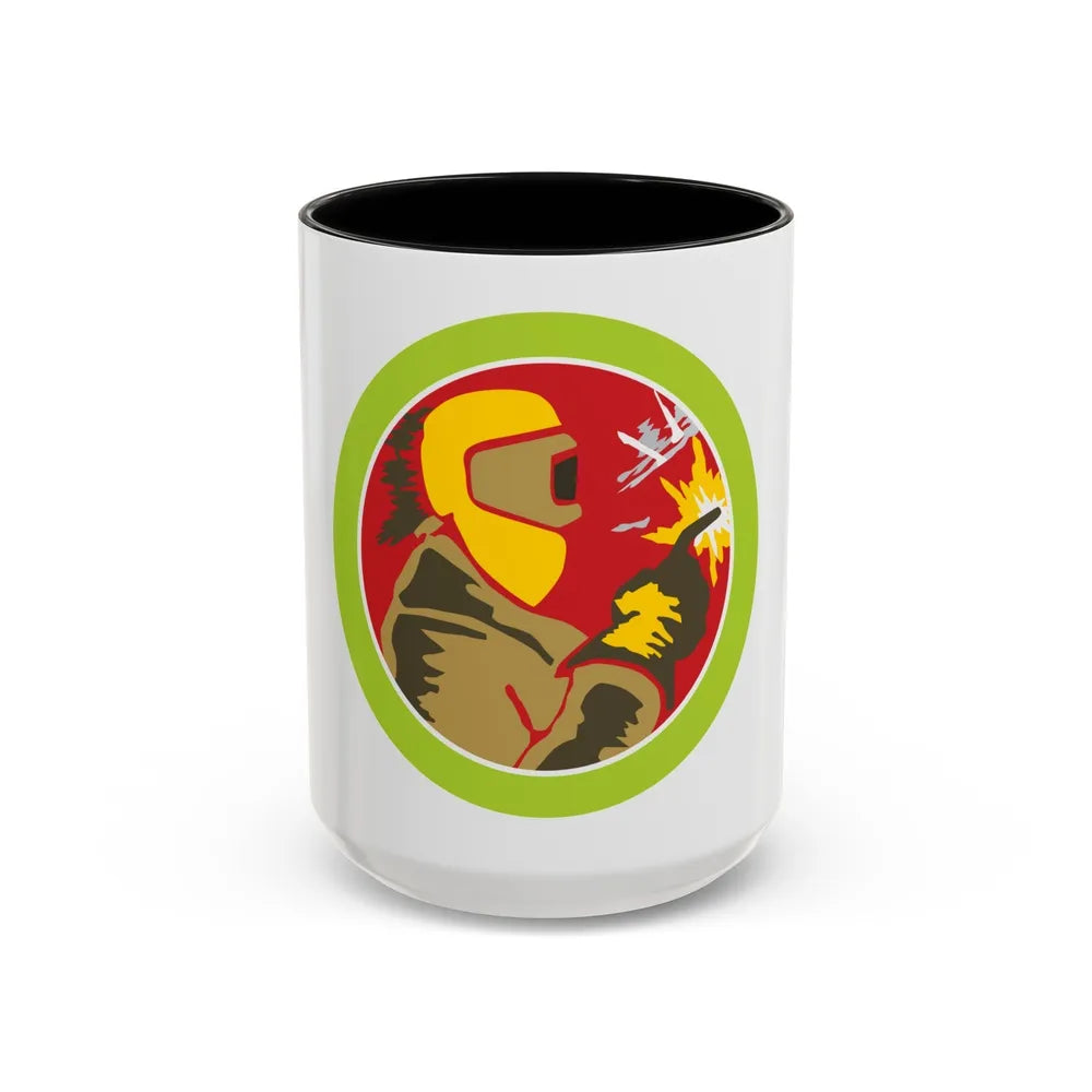 Welding (Boy Scout Merit Badge) Accent Coffee Mug-15oz-Black-Go Mug Yourself