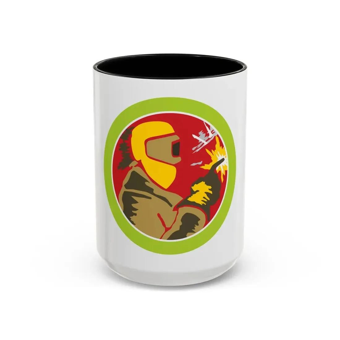 Welding (Boy Scout Merit Badge) Accent Coffee Mug 15oz Black - Go Mug Yourself