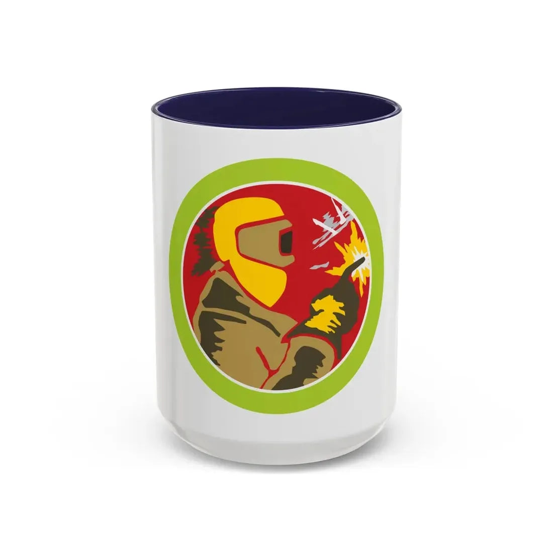 Welding (Boy Scout Merit Badge) Accent Coffee Mug 15oz Navy - Go Mug Yourself
