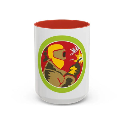 Welding (Boy Scout Merit Badge) Accent Coffee Mug 15oz Red - Go Mug Yourself