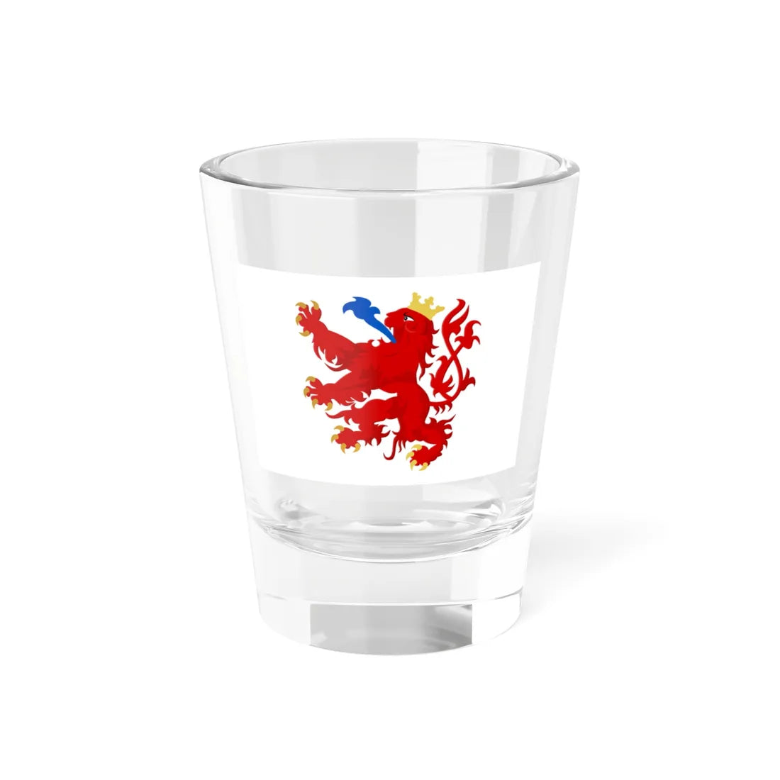 Welkenraedt vlag (Belgium) Shot Glass 1.5oz 1.5oz - Go Mug Yourself