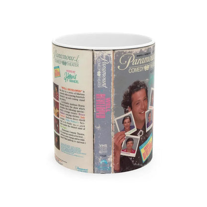 WELL DEVELOPED PARAMOUNT COMEDY THEATER HOSTED BY HOWIE MANDEL (VHS COVER) - White Coffee Mug 11oz - Go Mug Yourself