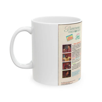 WELL DEVELOPED PARAMOUNT COMEDY THEATER HOSTED BY HOWIE MANDEL (VHS COVER) - White Coffee Mug-Go Mug Yourself