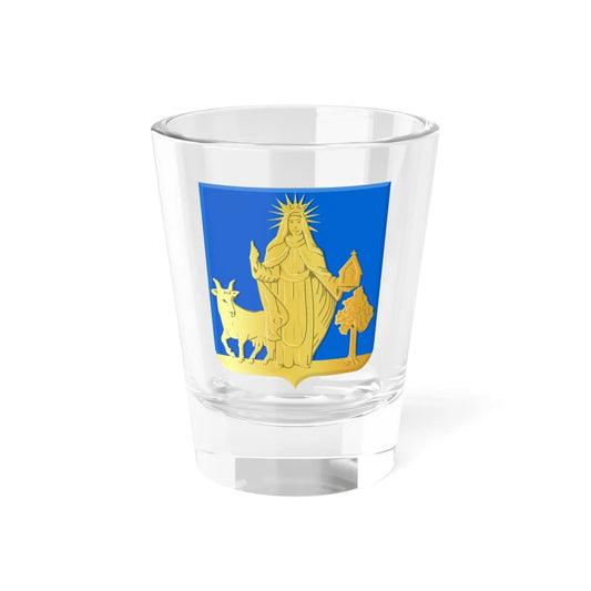 Wellen wapen (Belgium) (Coat of Arms) Shot Glass 1.5oz 1.5oz - Go Mug Yourself