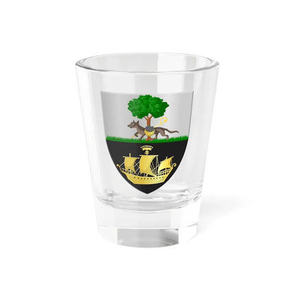 Wellin wapen (Belgium) (Coat of Arms) Shot Glass 1.5oz 1.5oz - Go Mug Yourself