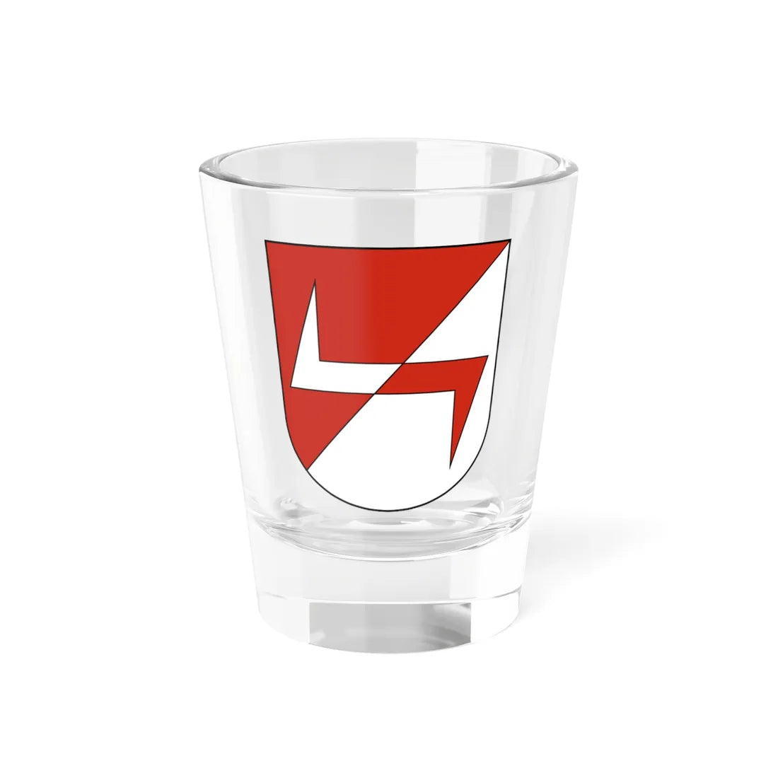 Welschenrohr-blazon (Switzerland) (Coat of Arms) Shot Glass 1.5oz 1.5oz - Go Mug Yourself
