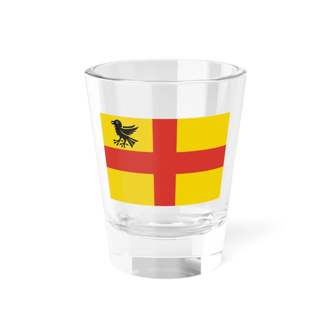 Wemmel vlag (Belgium) Shot Glass 1.5oz 1.5oz - Go Mug Yourself