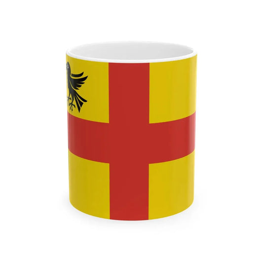Wemmel vlag (Belgium) White Coffee Mug 11oz - Go Mug Yourself