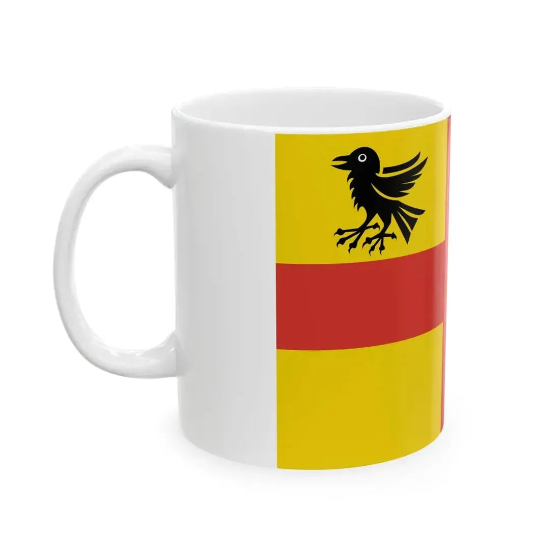 Wemmel vlag (Belgium) White Coffee Mug - Go Mug Yourself