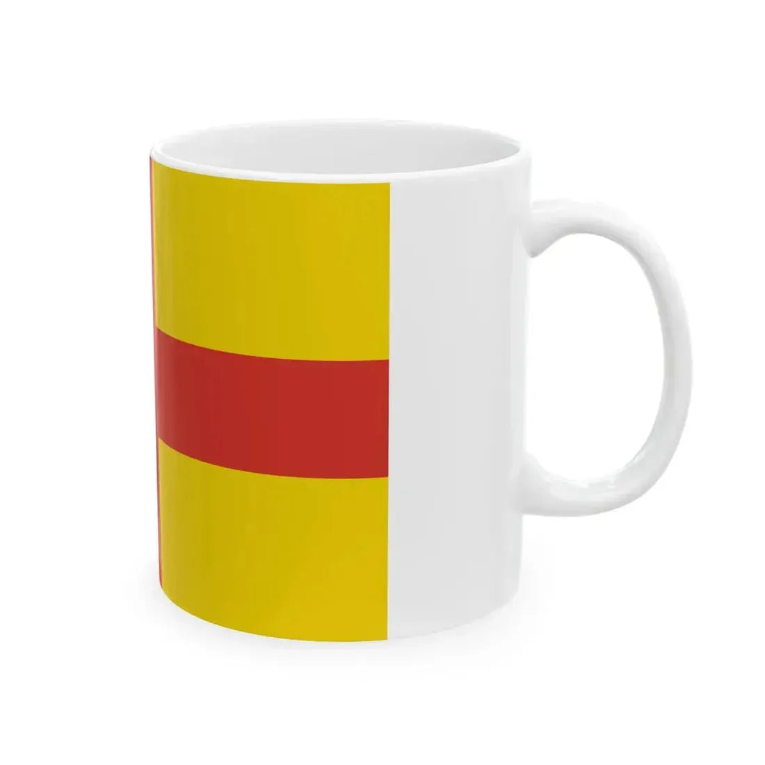 Wemmel vlag (Belgium) White Coffee Mug - Go Mug Yourself