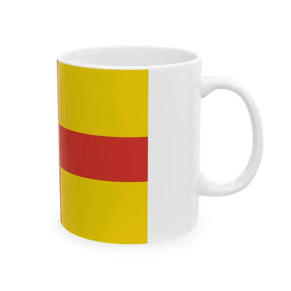 Wemmel vlag (Belgium) White Coffee Mug - Go Mug Yourself