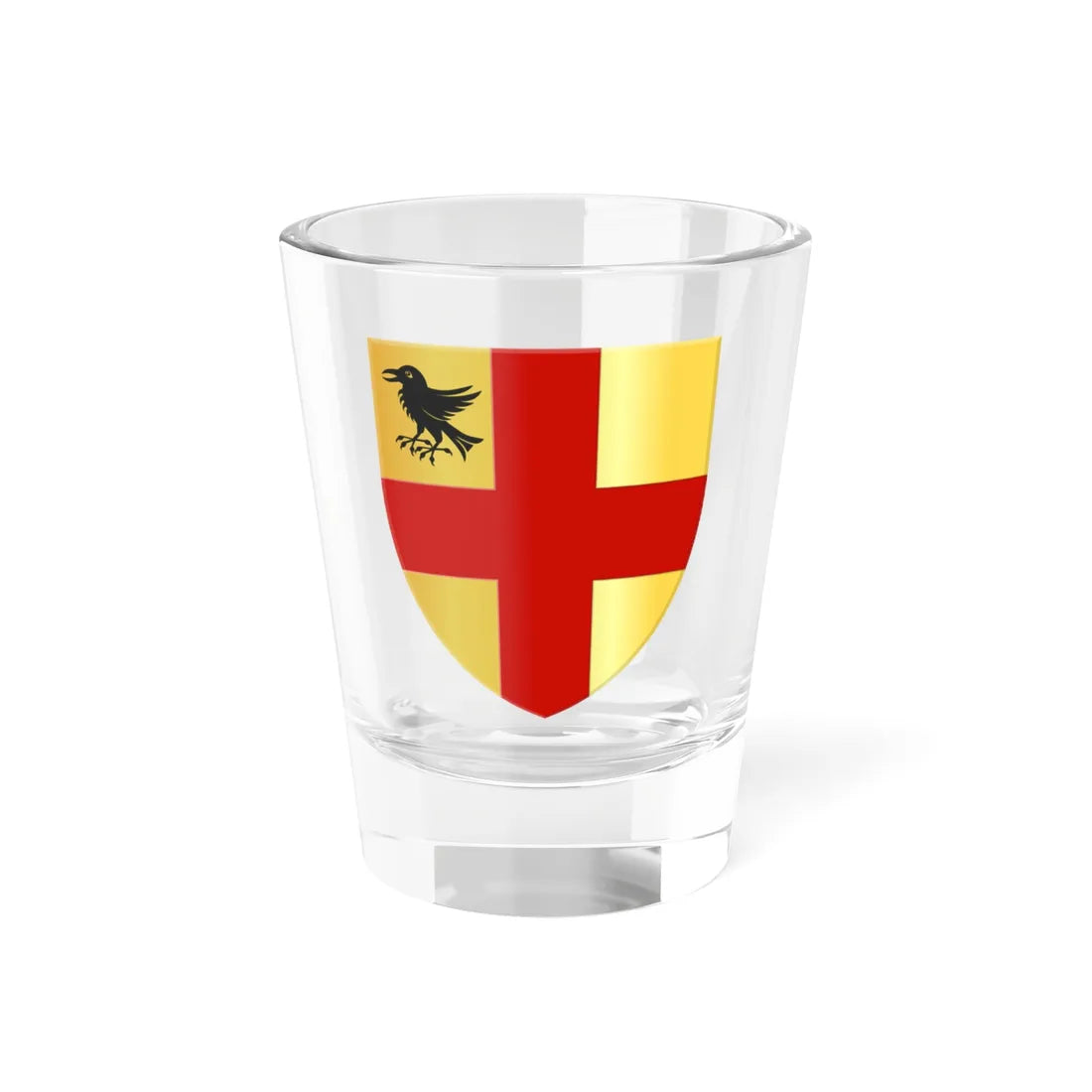 Wemmel wapen (Belgium) (Coat of Arms) Shot Glass 1.5oz 1.5oz - Go Mug Yourself