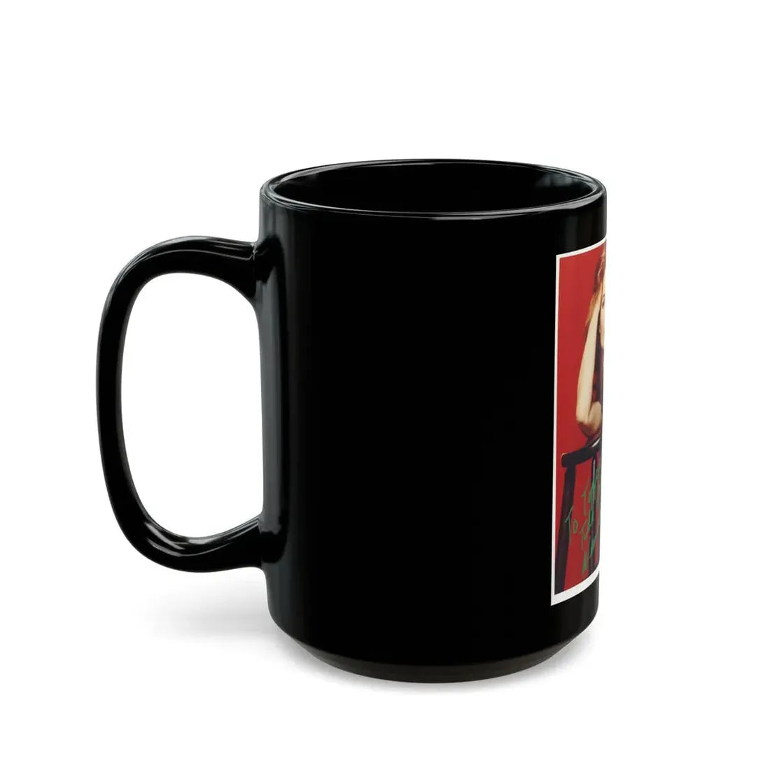 Wende Wagner #14 (Vintage Female Icon) Black Coffee Mug - Go Mug Yourself