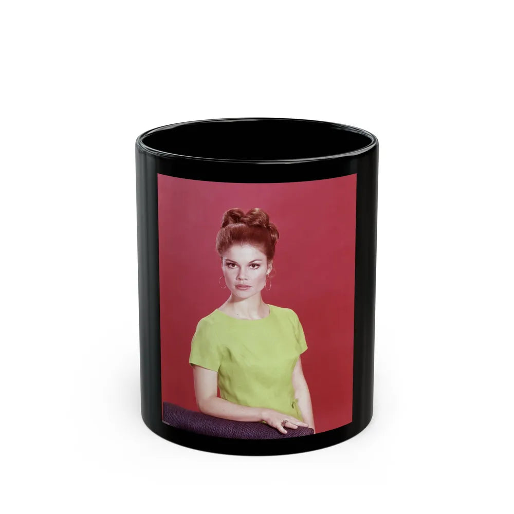 Wende Wagner #21 (Vintage Female Icon) Black Coffee Mug-11oz-Go Mug Yourself