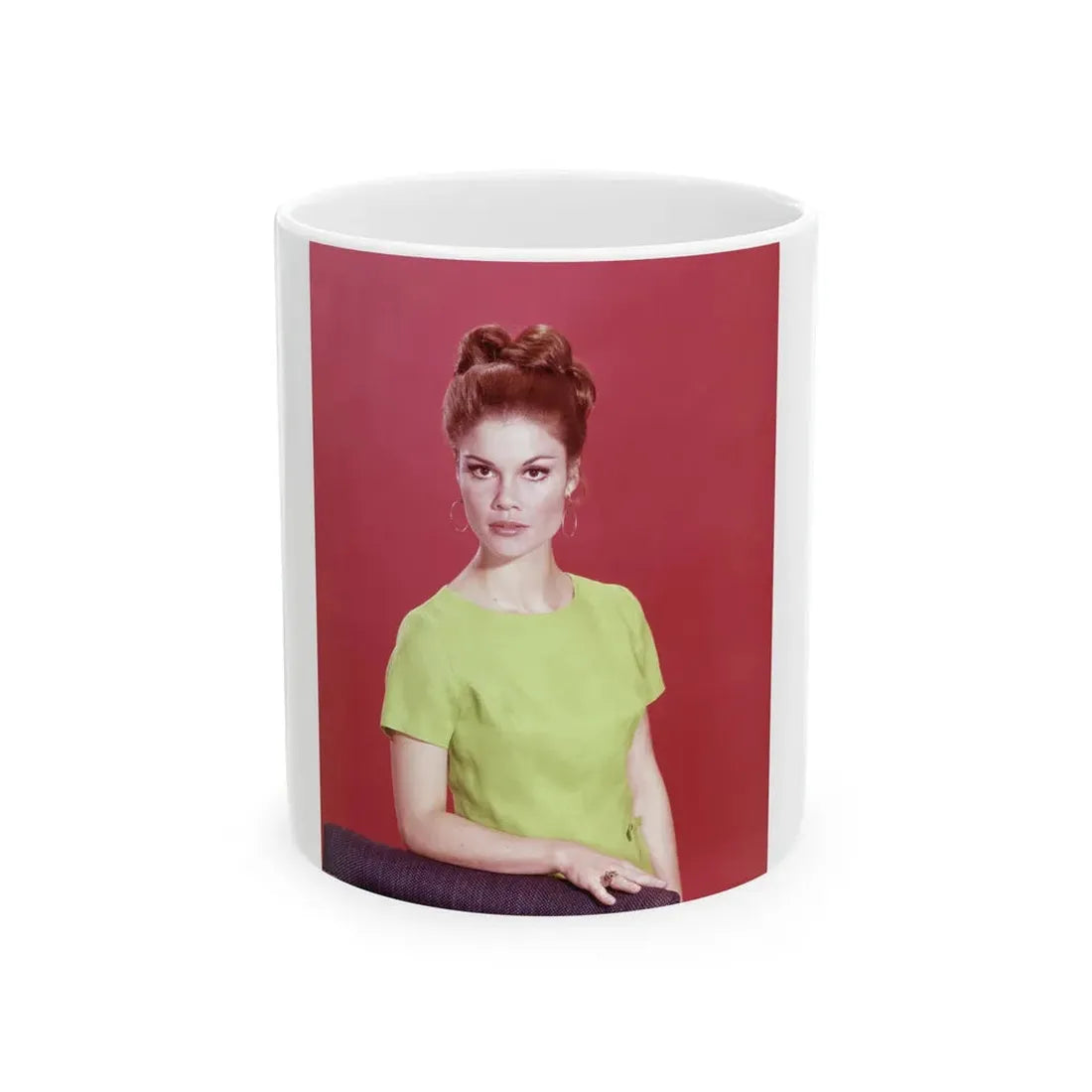 Wende Wagner #21 (Vintage Female Icon) White Coffee Mug 11oz - Go Mug Yourself