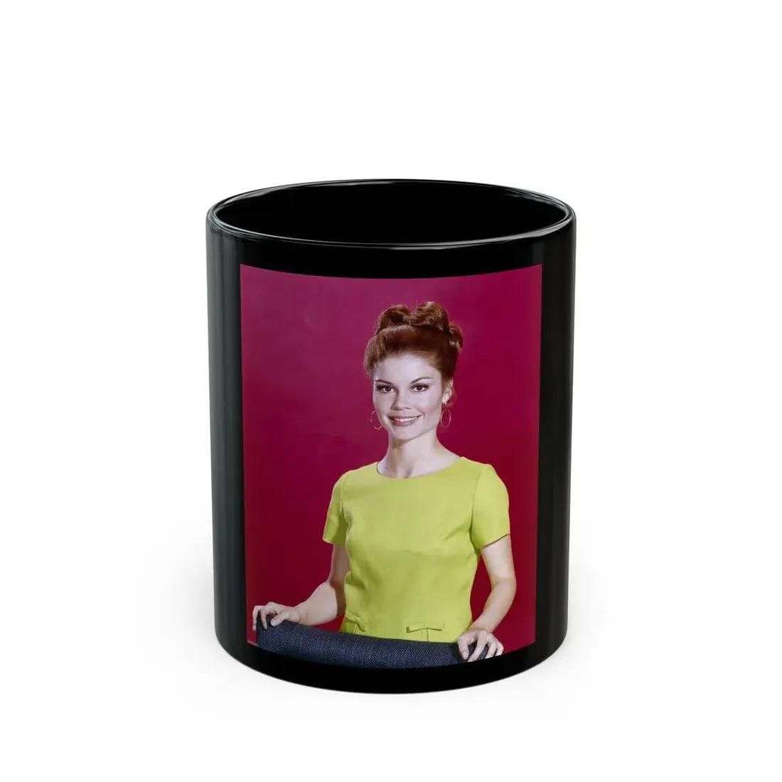 Wende Wagner #22 (Vintage Female Icon) Black Coffee Mug 11oz - Go Mug Yourself