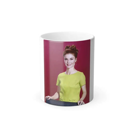 Wende Wagner #22 (Vintage Female Icon) Color Changing Mug 11oz 11oz - Go Mug Yourself