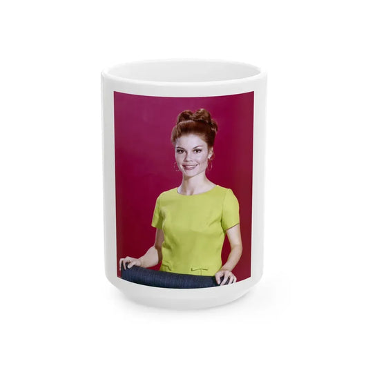 Wende Wagner #22 (Vintage Female Icon) White Coffee Mug 15oz - Go Mug Yourself