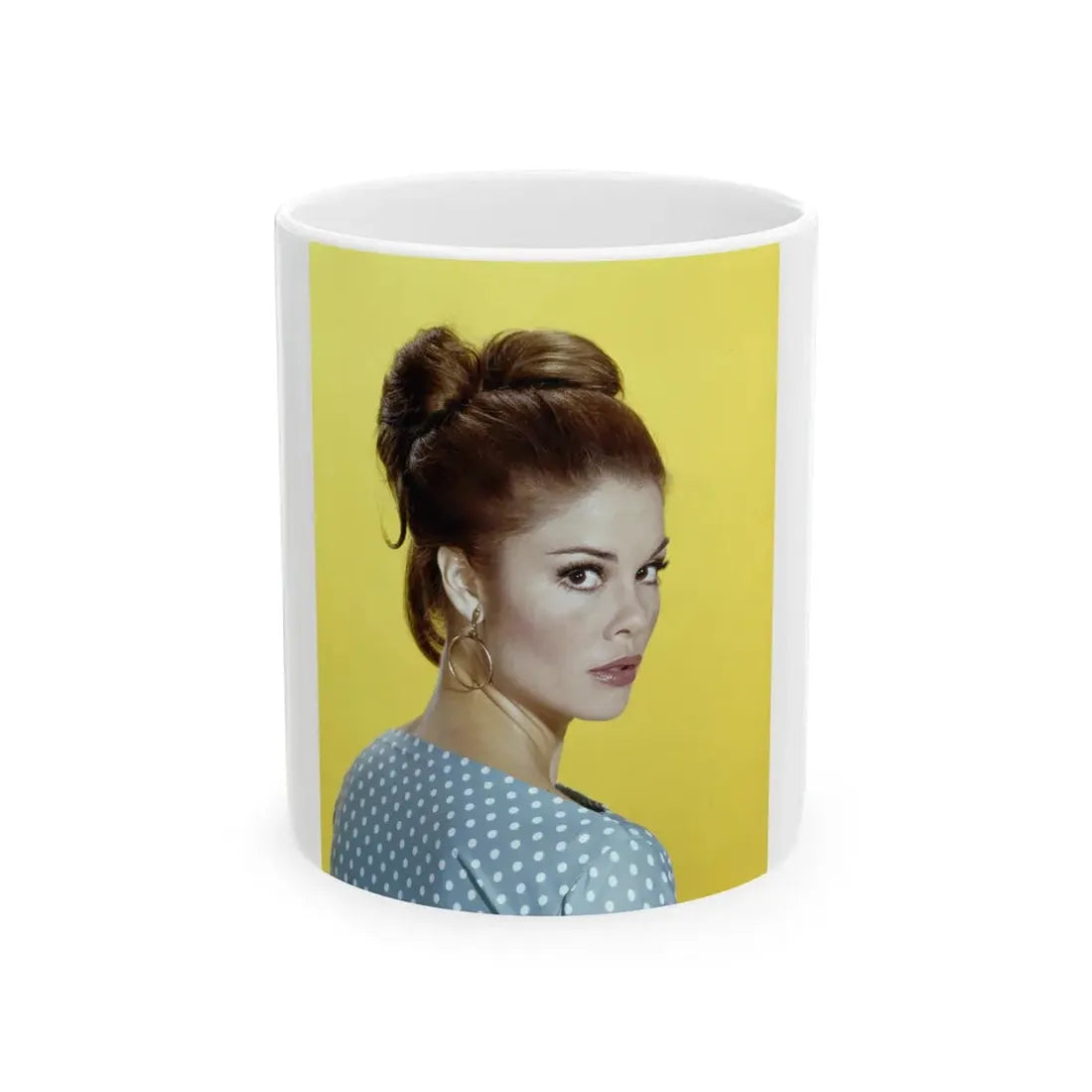 Wende Wagner #23 (Vintage Female Icon) White Coffee Mug 11oz - Go Mug Yourself