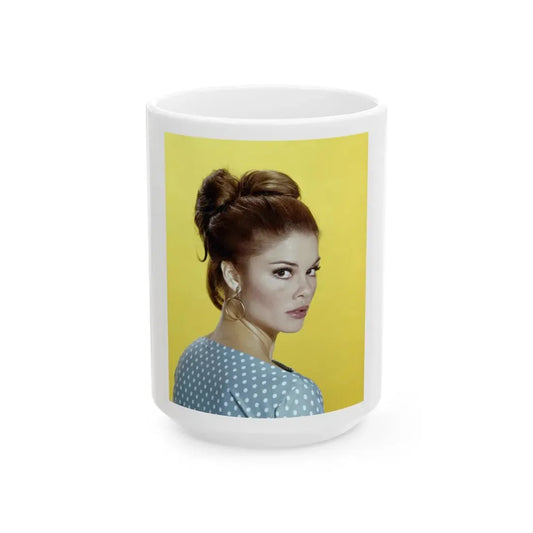 Wende Wagner #23 (Vintage Female Icon) White Coffee Mug 15oz - Go Mug Yourself