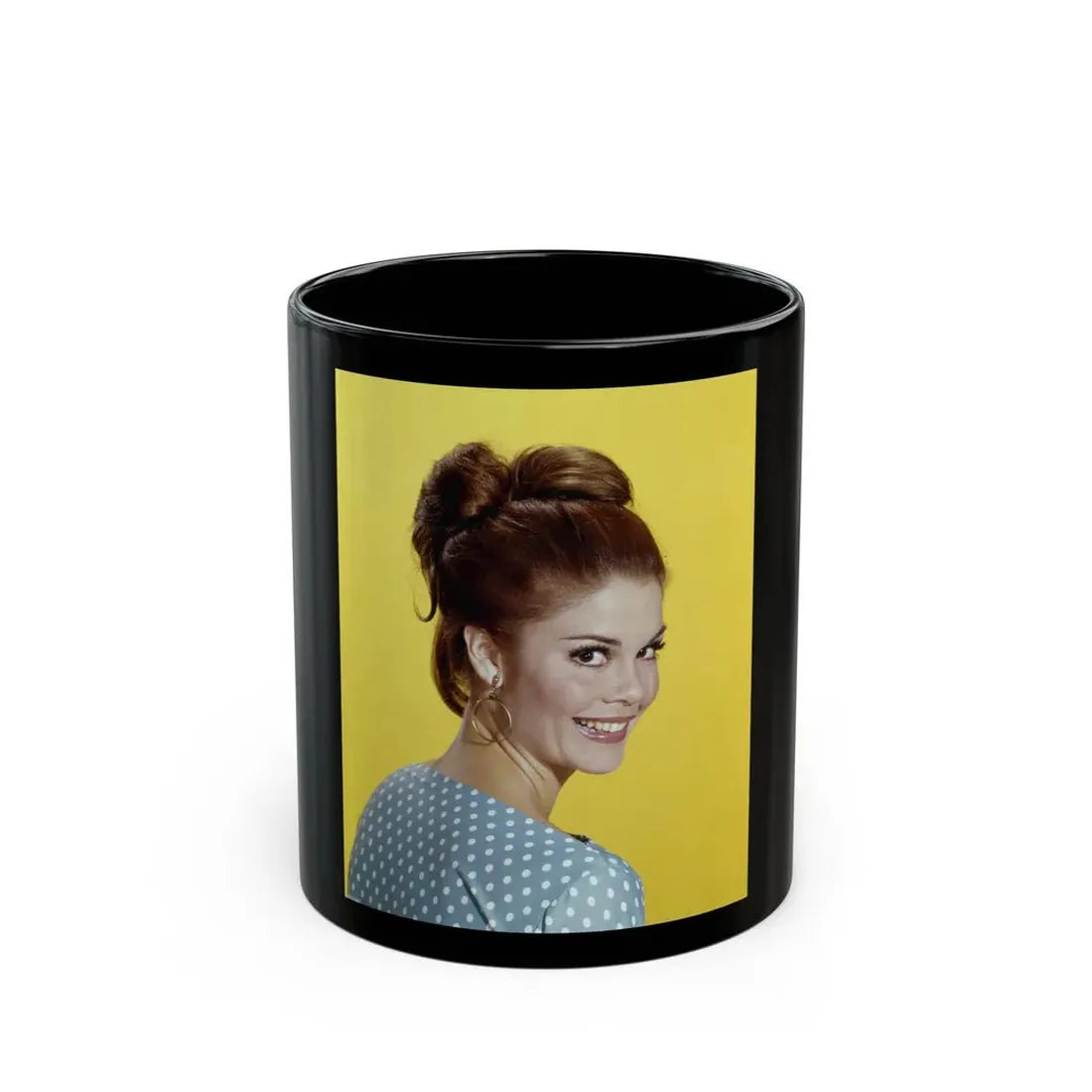 Wende Wagner #24 (Vintage Female Icon) Black Coffee Mug 11oz - Go Mug Yourself